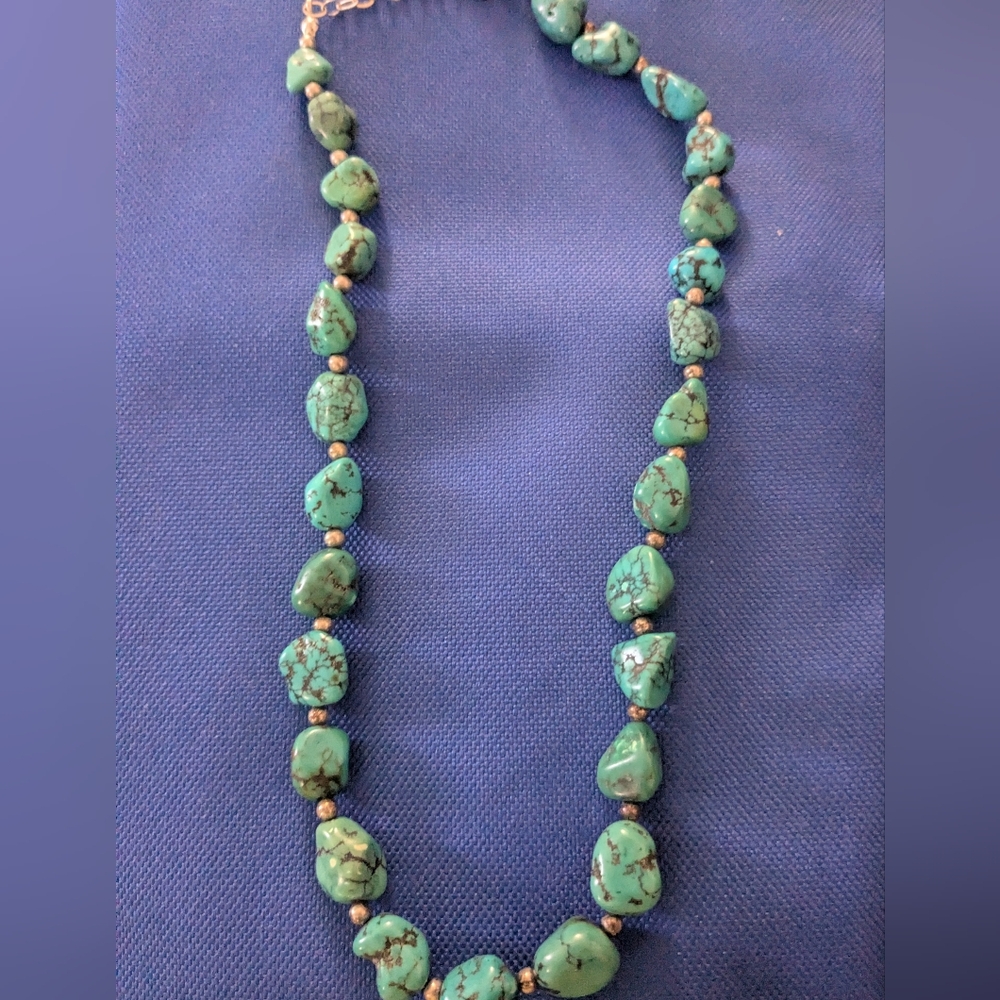 Turquoise Beaded Necklace